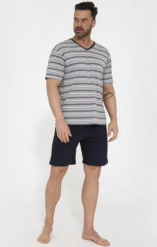 Cornette Various 330/54 – Herren Pyjama aus Baumwolle mit Shorts