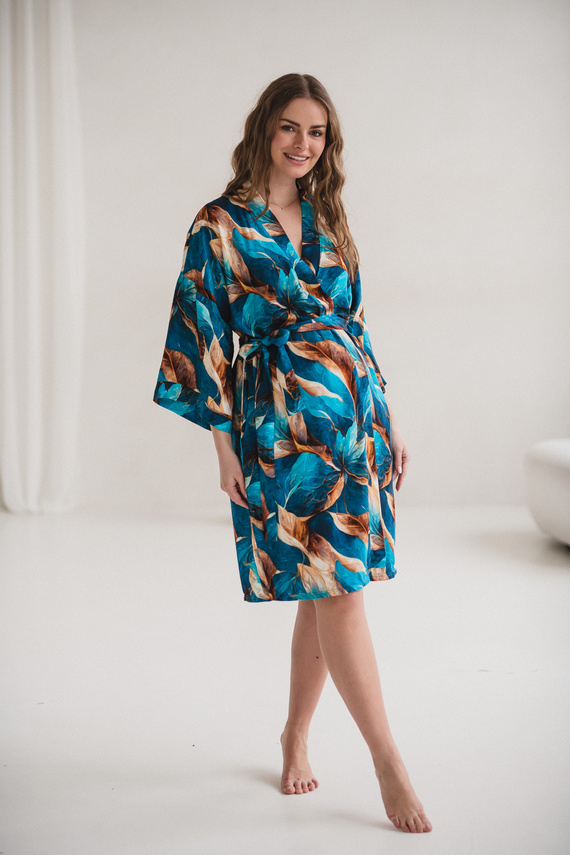 Milk&Love Bambus Umstands-Bademantel 100% Viskose