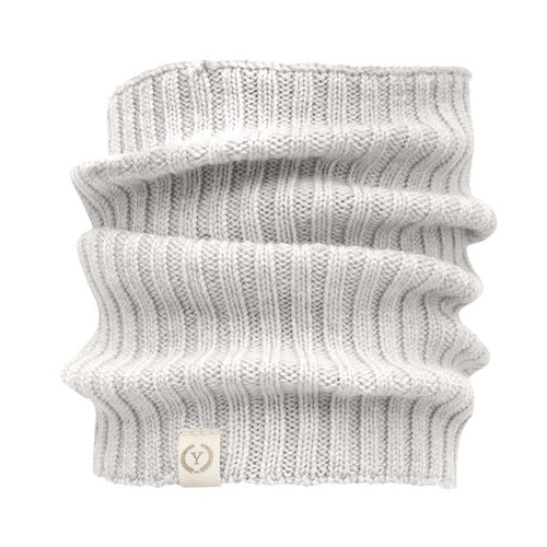 Schal aus Merinowolle Yosoy Creme Melange – für Kinder, thermoaktiv und hypoallergen