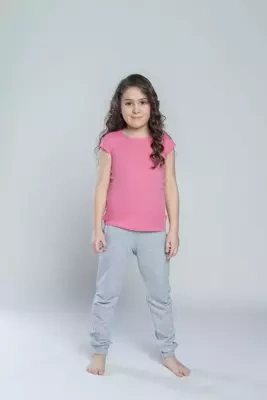 Tola T-Shirt für Mädchen, kurze Ärmel Italian Fashion- rosa