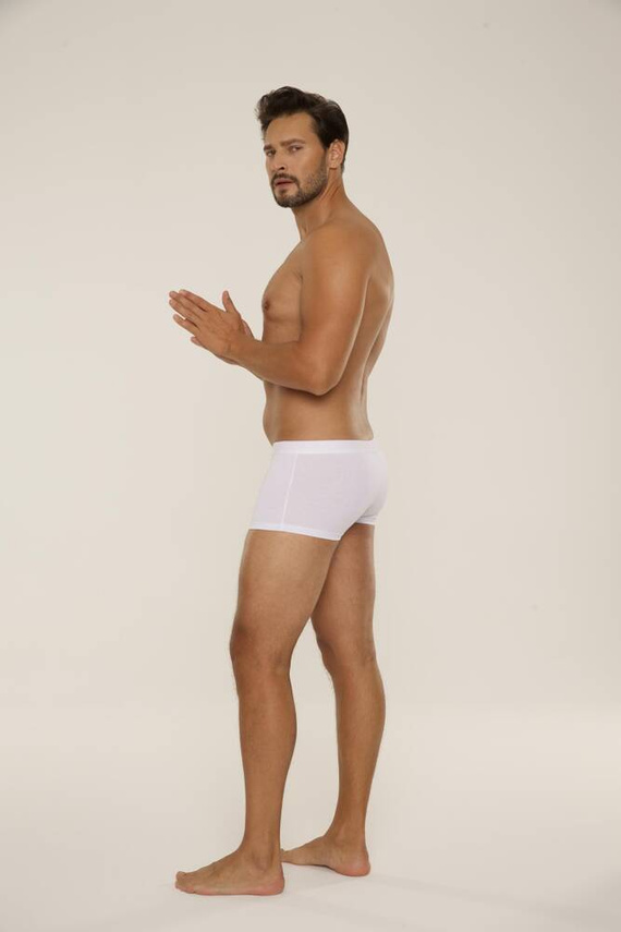 588 Fabrizio Herren Boxershorts De Lafense - weiß