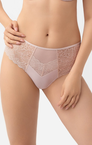Brazilian Slip Gorsenia Daria B009 Beige – Spitze, formend, bequem