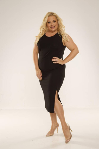 707 Freya Damenkleid von De Lafense - schwarz