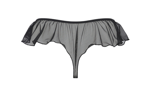 Dianita Thong Stringi damskie Passion - czarny