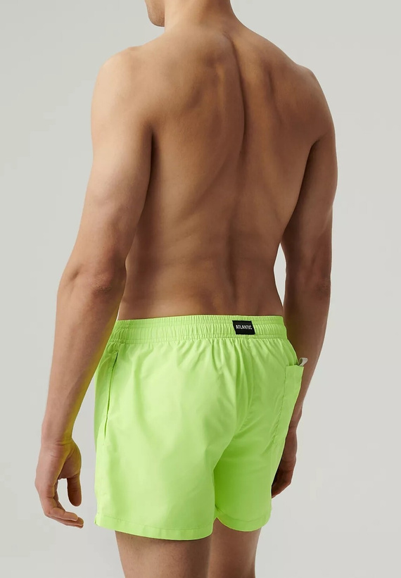 KMB-222 Atlantic Herren-Badehose – Limette