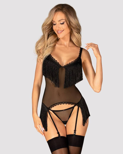 Sherila Corset Gorset Obsessive - czarny