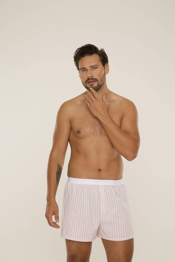 826 Taylor Herren Boxershorts De Lafense - rosa