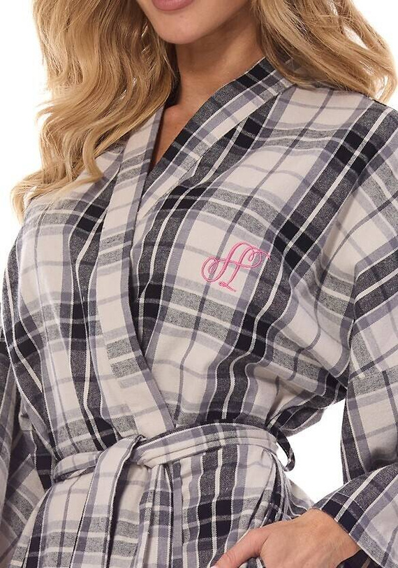 2474 Roxy L&L Damenbademantel – Graphit