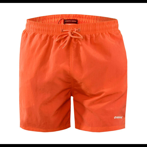 Sesto Senso Herren Badeshorts schnell trocknend Strandshorts mit Taschen orange
