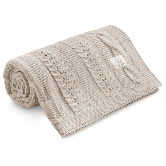 Dreamy Yosoy sonnige beige Bambusdecke – weich, atmungsaktiv, sicher für das Kind