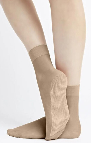 Nature Sole Damensocken 20 den Knittex - beige