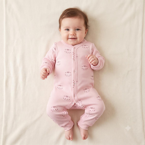 Nicol Tosia Baby-Strampler 225033 100% Baumwolle Katzen Ohne Füßchen