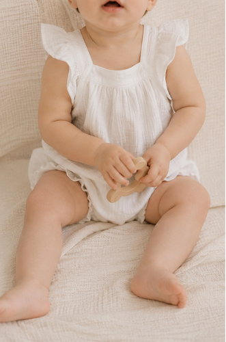 Mamatti BY50002 Musselin Bloomers Babyhose leicht & luftig für den Sommer