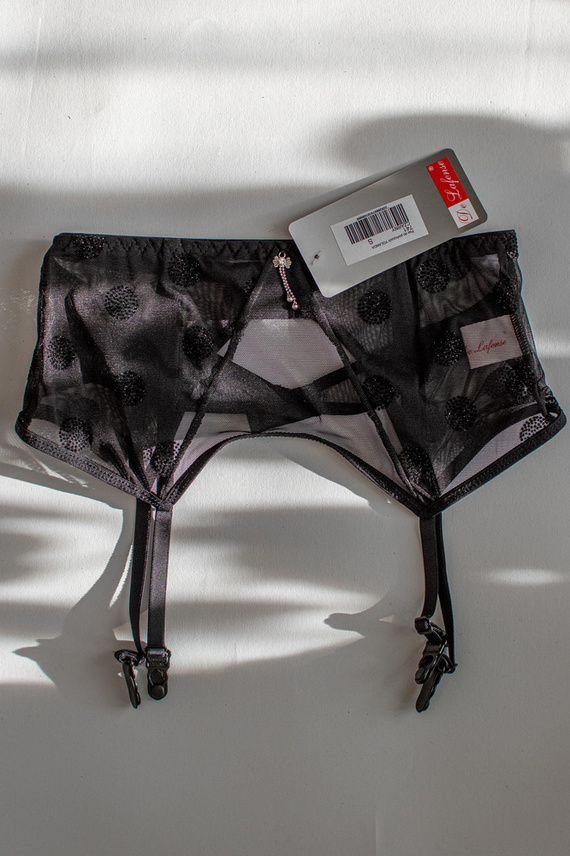 741 Yolanda Strumpfgürtel De Lafense- schwarz