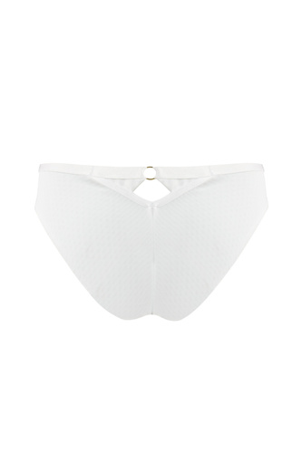 Mediolano Pure 19260 weiße elegante Damen Brazilian Slip aus Spitze