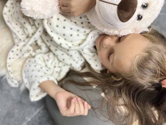 367 Melanie Forex Kinder Bademantel - ecru