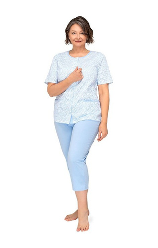 265 Kasia I Martel Damenpyjama – Blau