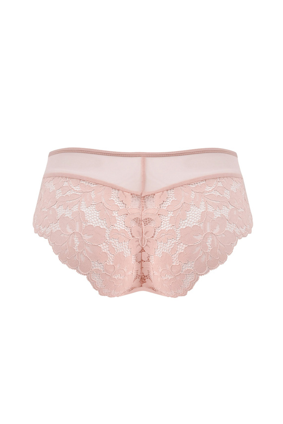 Mediolano Jasmin 19152 Slip Spitze Mesh puder unsichtbar
