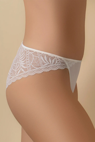 MARA 3139 Selene Spitzen-Bikini-Slip Perlmutt Niedriger Bund Elegante Damen