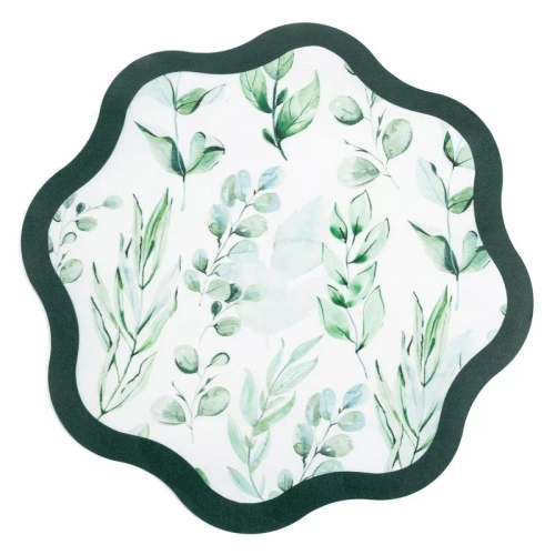 Eurofirany Tischset elegante Platzmatte unter Teller Glamour Stil Jane green