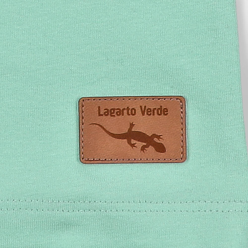KAR-2002/PIS Lagarto Verde Pistazien-T-Shirt für Jungen