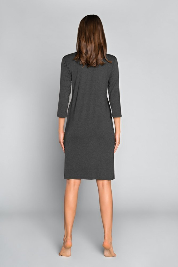 Italia Fashion Mutterschaft und Stillen 3/4 Ärmel sonata - dunkel melange/haar