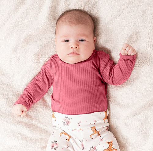 216097 Lala - Nicol Baby-Body, Baumwolle, lange Ärmel