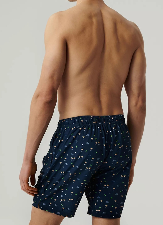 KMB-221 Atlantic Herren-Badehose – Marineblau