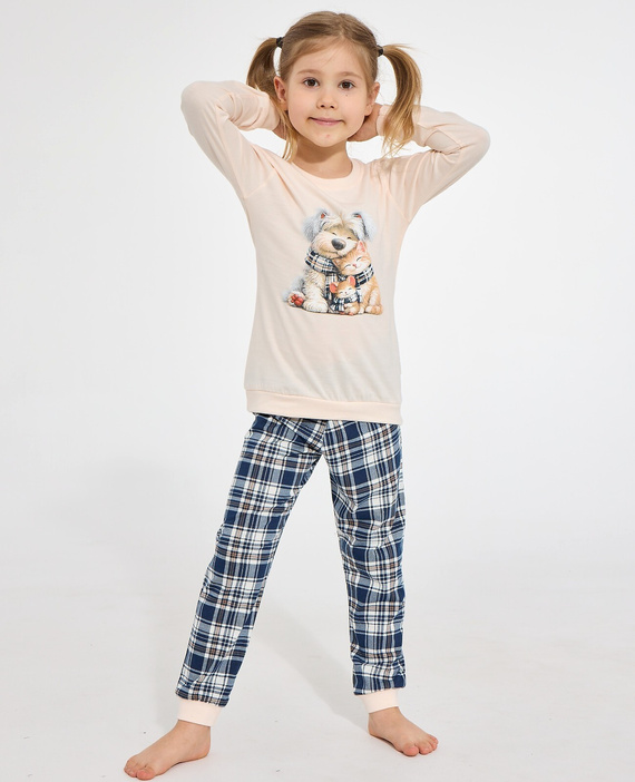 Mädchen-Pyjama Cornette Home Friends 594/203, 592/203 – 100 % Baumwolle