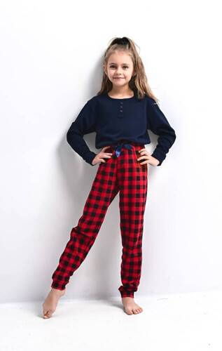 Bonnie Kids Sensis Schlafanzug für Mädchen - navy blau