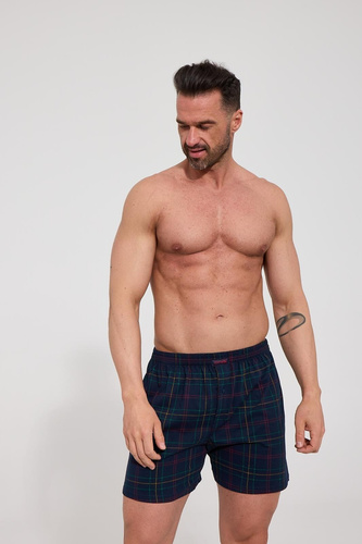 Herrenboxershorts Cornette Comfort 002/357 008/357 marineblau 100% Baumwolle