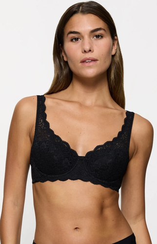 Amourette 300 WHP Triumph schwarz – gepolsterter BH mit Bügel, Spitze