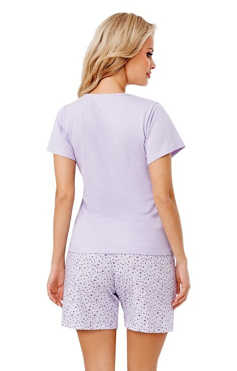 Fiorella 1/2 Donna Damenpyjama – Lila