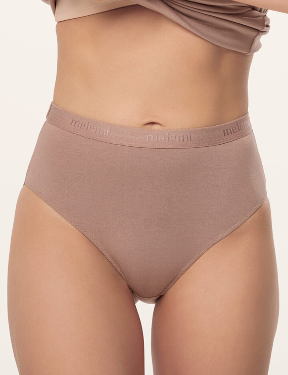 Damen Slip Mefemi Mila DW50 Viskose hoher Komfort Vollschnitt