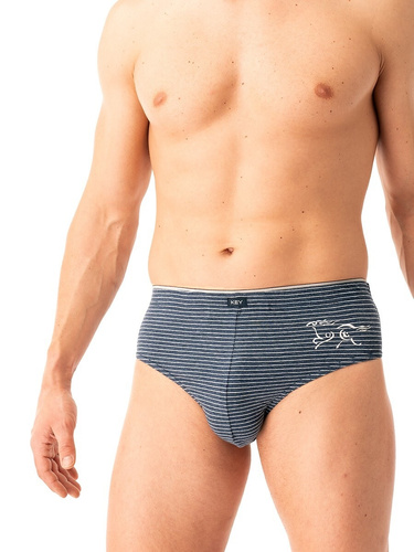 MPP 354 Key Herren-Slips, Graphitgrau – Baumwolle, 2er-Pack in einer Box, Komfort und Stil