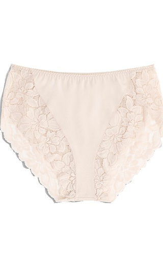 ADC89 Damen-Midi-Höschen Cotonella – Puderrosa/Cipria