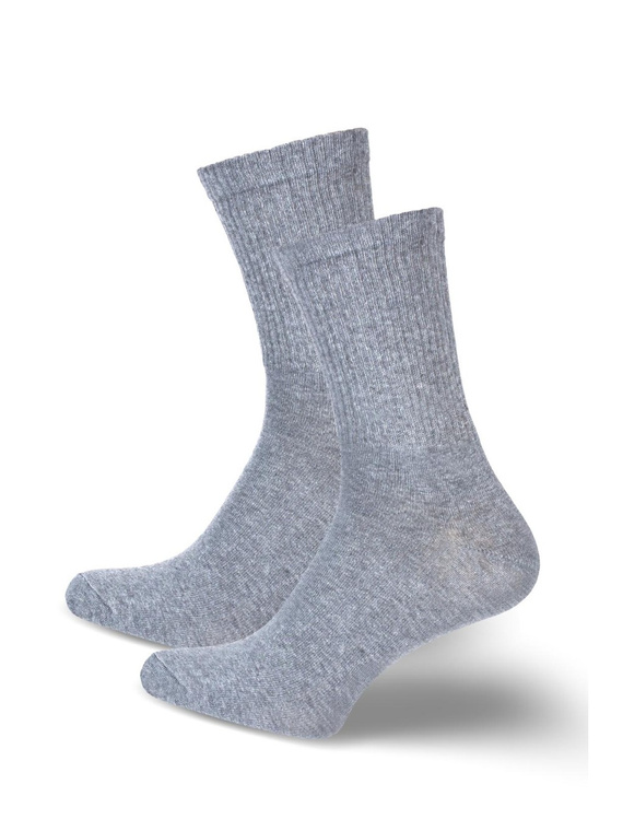 0095 LOS! glatte Milena Herrensocken – Melange