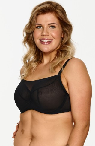 131 Lupoline Soft-BH - schwarz