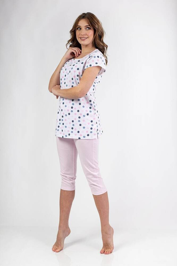 690 Regina Damenpyjama – Ecru