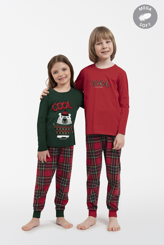 Tess Kinderpyjamas Italian Fashion - grün/print