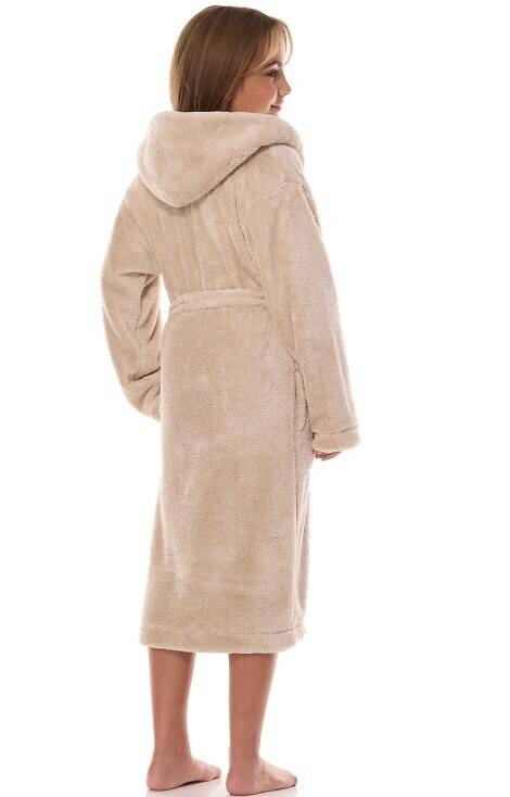 2434 LO L&L Kinderbademantel – Angora