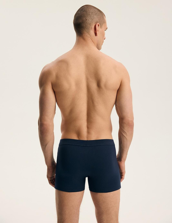 Herrenboxershorts Henderson 45482 Faro 2er-Pack Baumwolle mit breitem Logo-Bund