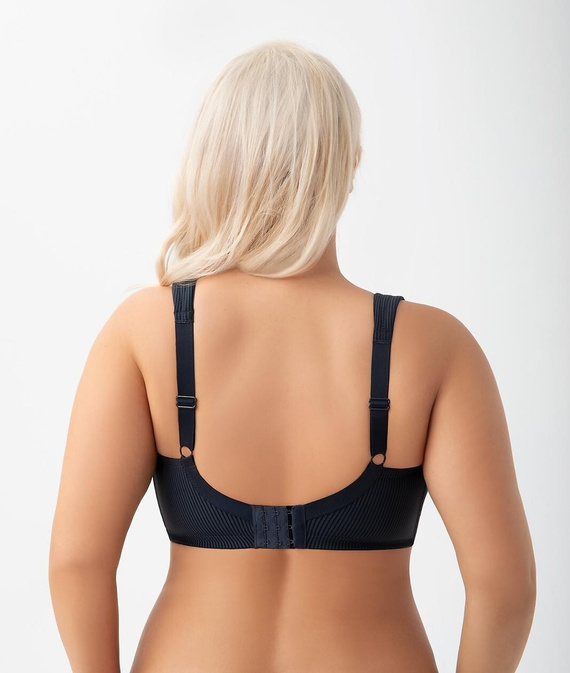 Bügel-BH K 973 Nela Gorsenia navy blue - komfortabler BH für eine volle Oberweite