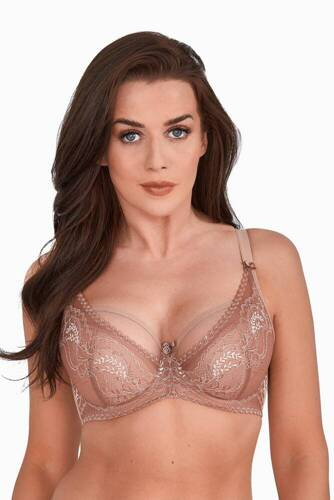 BS 1132 Talia halb gepolsterter BH Gaia- mokka