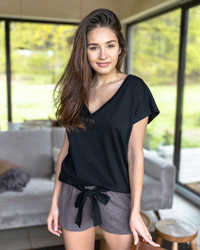 Sensis Susan Brown Damen Schlafanzug - braun