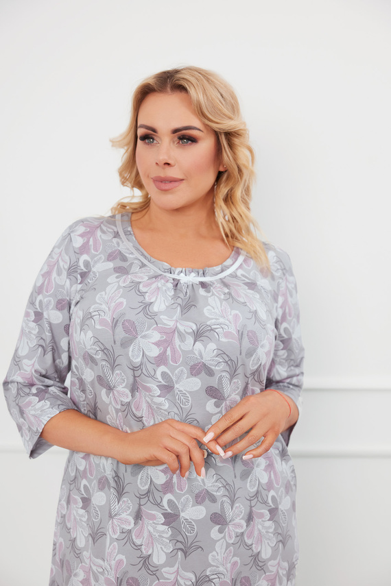 Ardila Nachthemd, 3/4 Ärmel Italian Fashion - Druck