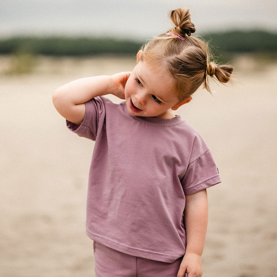 Kinder Oversize T-Shirt Eevi Simply Comfy 100% Baumwolle