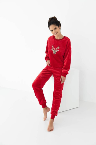 Sensis Harriet Damen Schlafanzug - rot