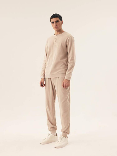 42638 Henderson Herren-Wüstenpyjama – Beige