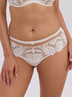 Brasilianische Slips in Ecru-Mokka